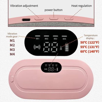 Portable Cordless Heating Pad for Periods Pain - Menstrual Heating Pad