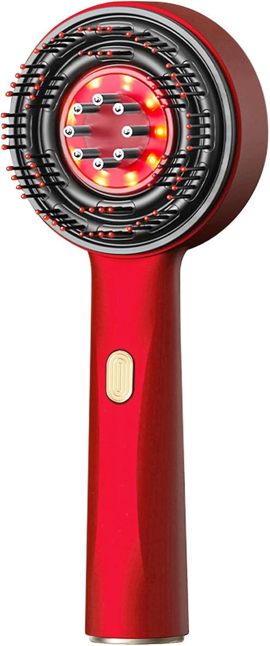 Premium Head Scalp Electric Massager Comb | Scalp Massaging Brush with 2 In 1 Hair Oil Applicator | IPX7 Waterproof,Portable Deep Massager For Hair & Head Relaxation at Home | Shiatsu Massage for Hair Growth/Stress Relax